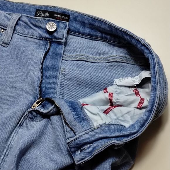 Royalty For Me High Rise Distressed Skinny Jeans - Picture 2 of 12